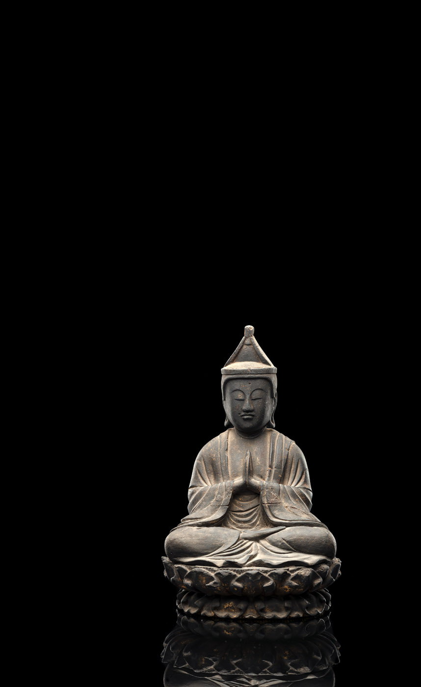 <b>Bodhisattva (bosatsu) aus Holz</b>