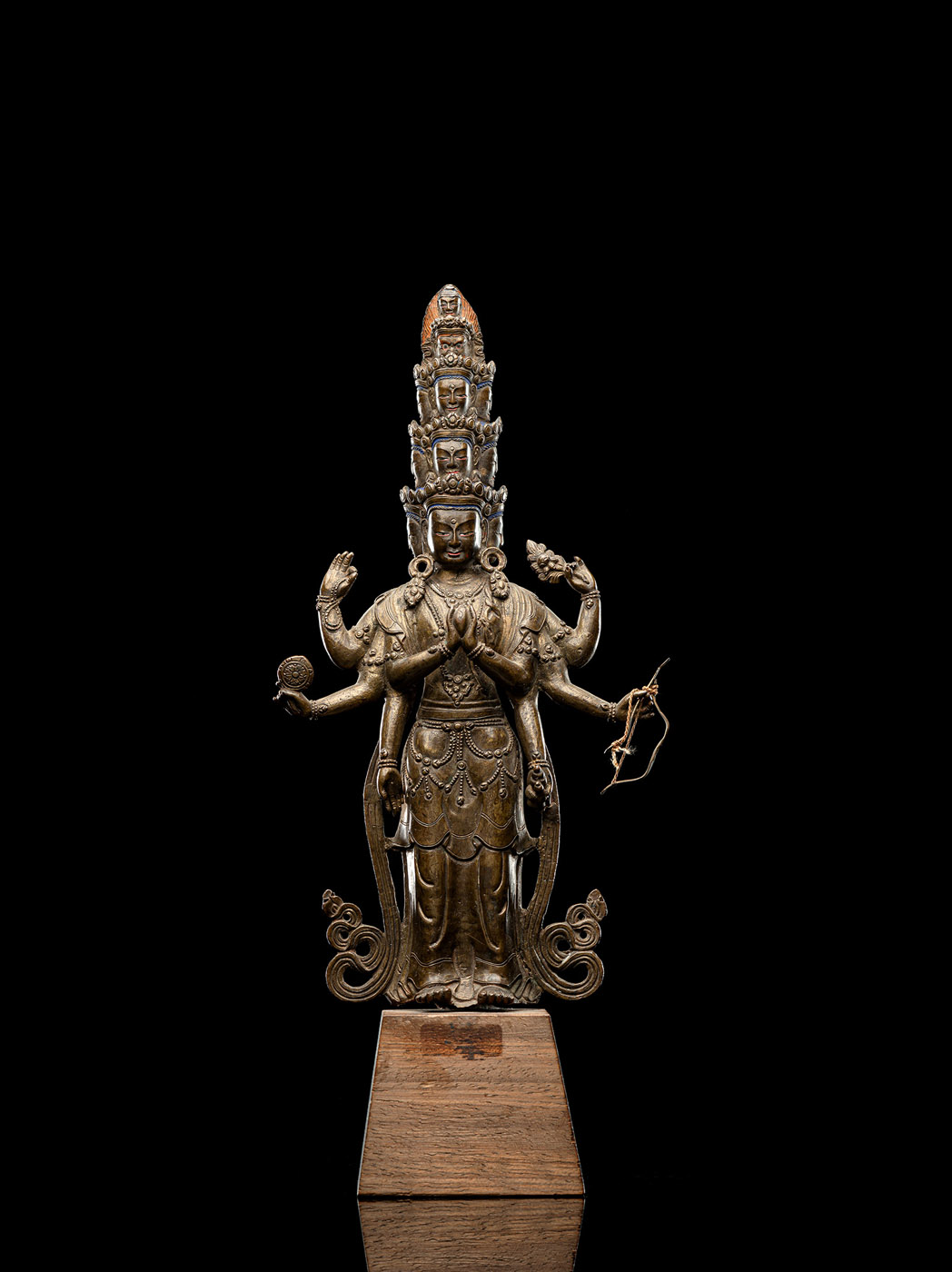 <b>Bronze des Ekadashalokeshvara</b>