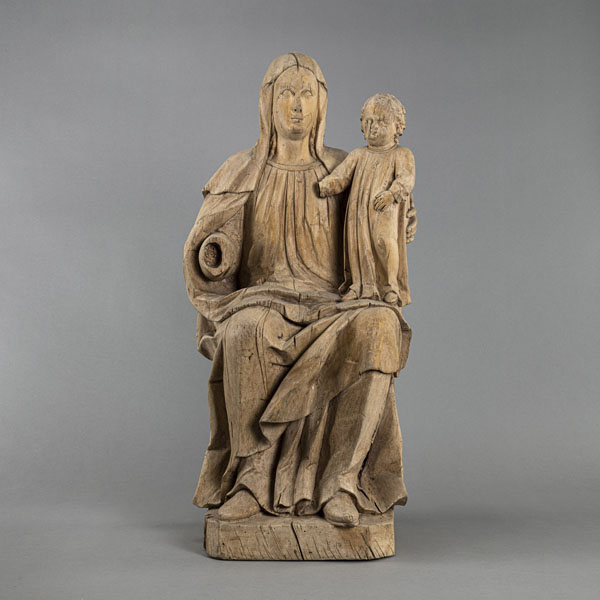 <b>Thronende Madonna mit Kind</b>